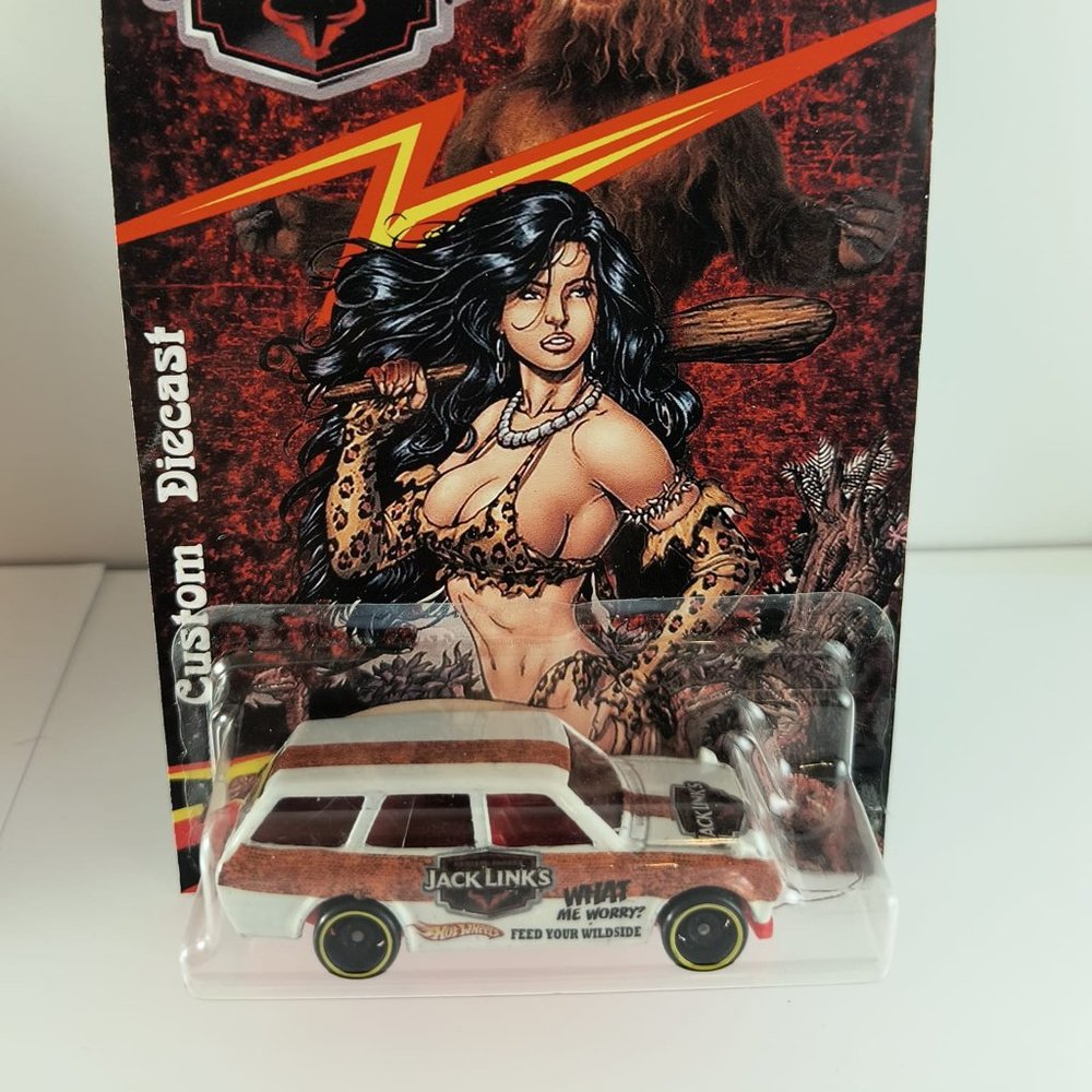 hot wheels datsun 510 wagon custom made jack links